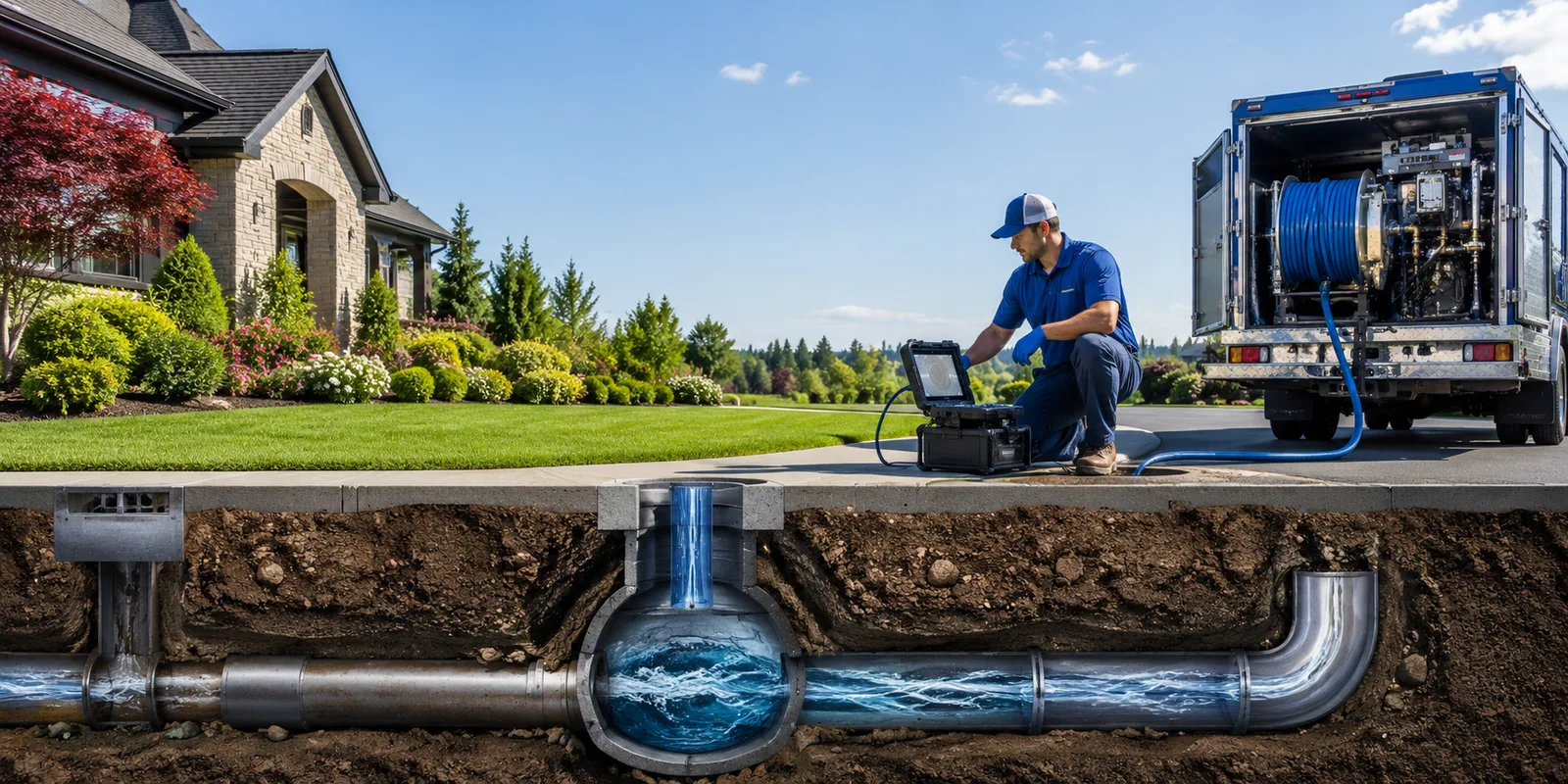 Drainage restoration information for Lewisville, NC